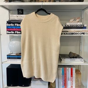 H&M Cream Sweater Vest